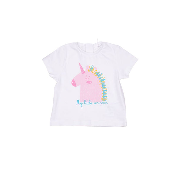 Camiseta básica estampado unicornio