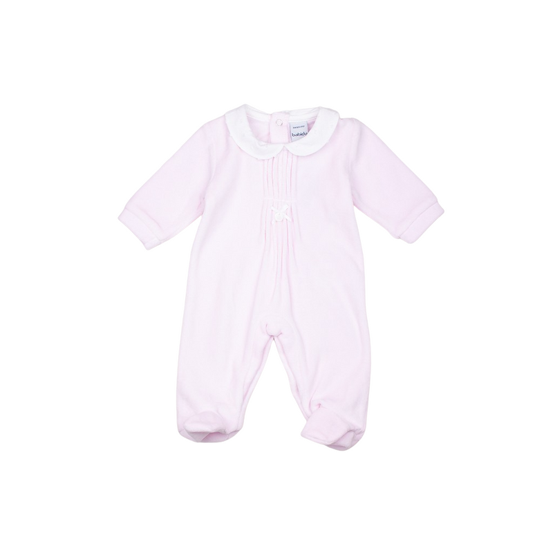 Pijama cuello bebé plumeti