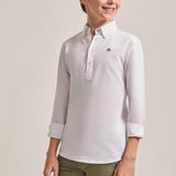 Camisa polera oxford
