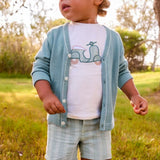 Conjunto vespa rayas