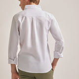 Camisa polera oxford