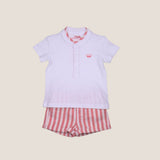 Conjunto set rayas
