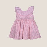 Vestido flores vichy