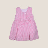 Vestido sin mangas con rayas