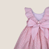 Vestido flores vichy