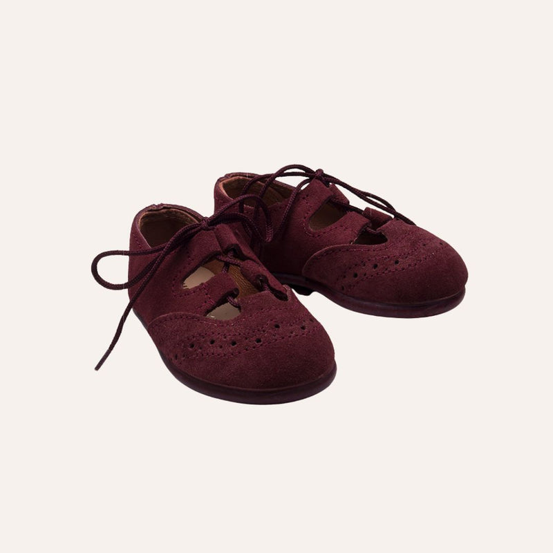 Inglés serraje cordones