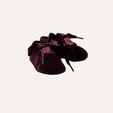 Blucher badana terciopelo granate