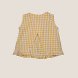 Blusa amarilla vichy