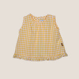 Blusa amarilla vichy