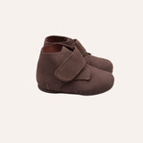 Bota serraje taupe respetuosa