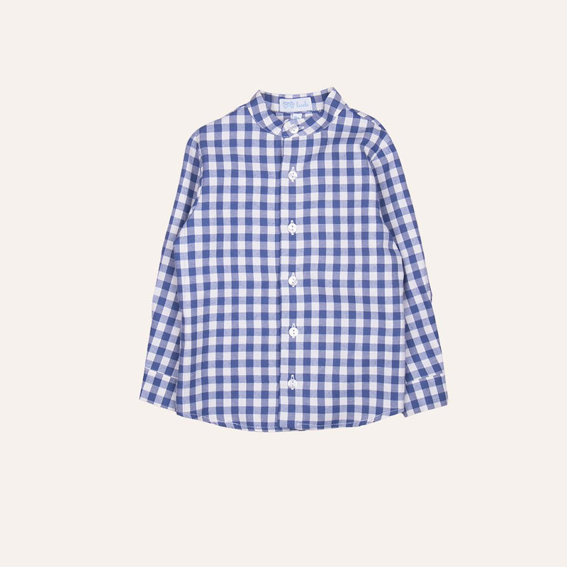 Camisa cuadros azul