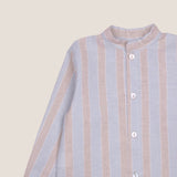 Camisa mao rayas beige