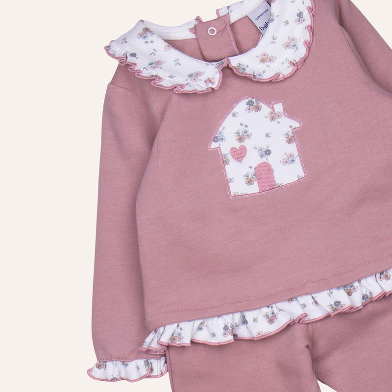 Conjunto casita flores