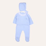 Conjunto bebé tira bordada