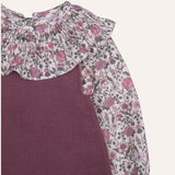 Conjunto ranita malva