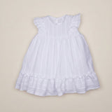 Vestido blanco textura.