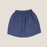 Falda cuadrille azul