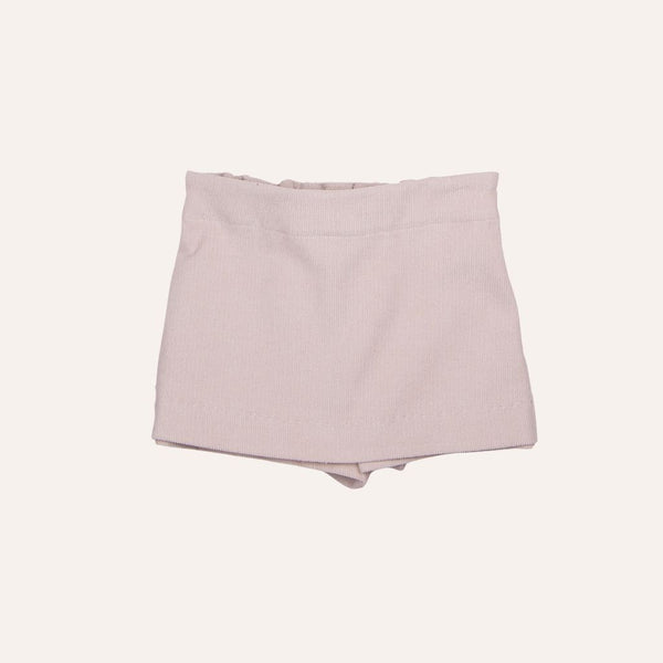 Falda-short micro pana