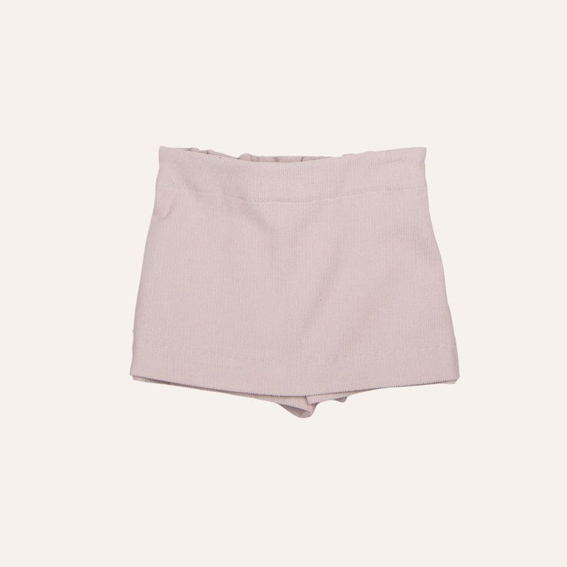 Falda-short micro pana