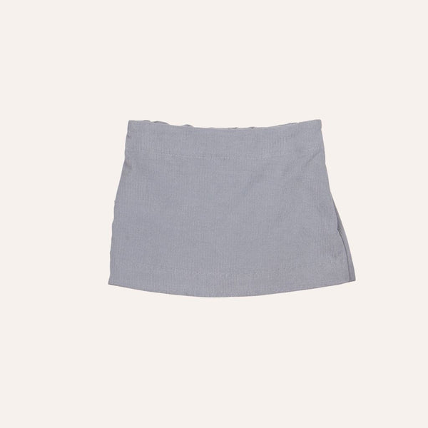 Falda-short micro pana