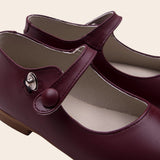 Merceditas piel escotada