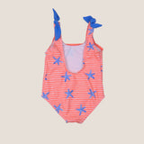 Traje de baño raya y estrella