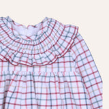 Vestido familia cuadros