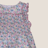 Vestido engomado flores