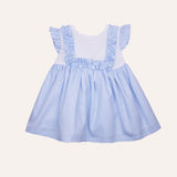 Vestido piqué topitos