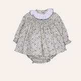 Vestido flor verde