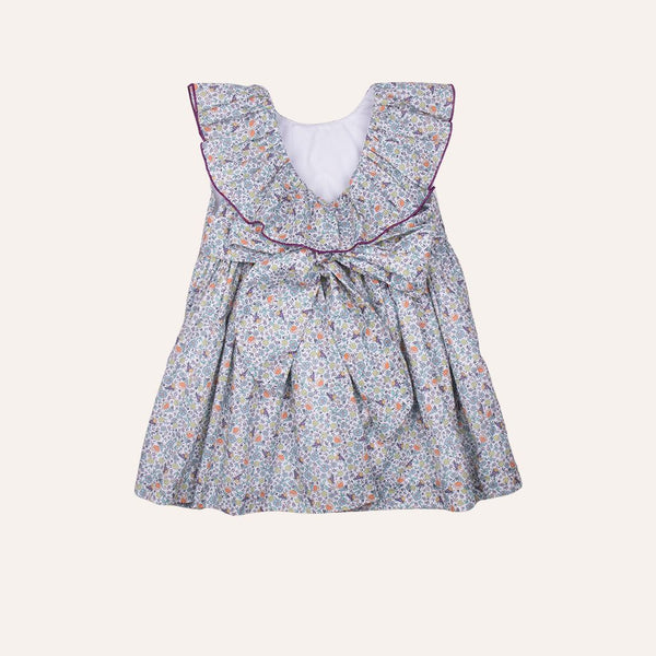 Vestido escote espalda verde