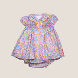 Jesusito cruzado nido flores amarillas