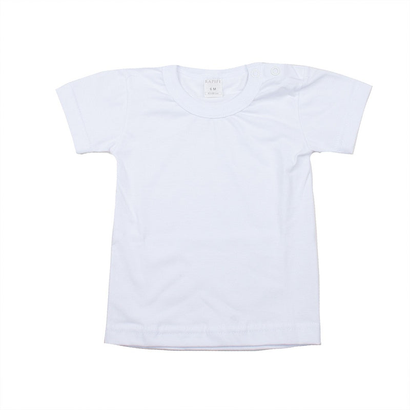 Camiseta blanca de algodón